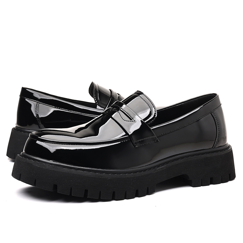 Men'S Shoes Hey Dude - Nieuwe herenloafers instapper PU lederen vrijetijdsschoenen