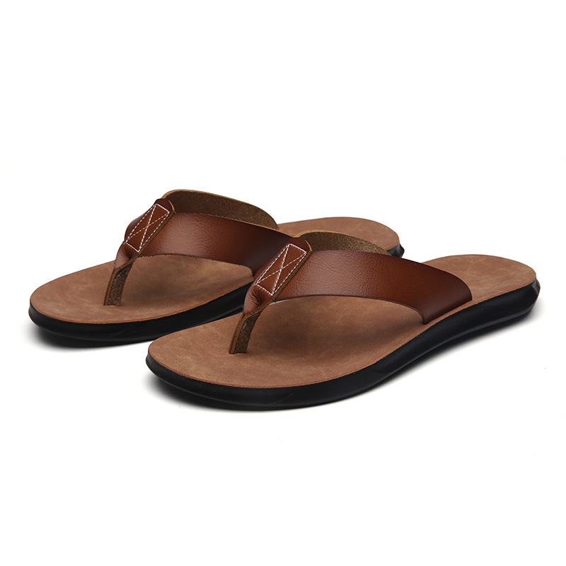 Men'S Shoes Hey Dude - 38-47 Nieuwe Italiaanse Lederen Slippers voor
