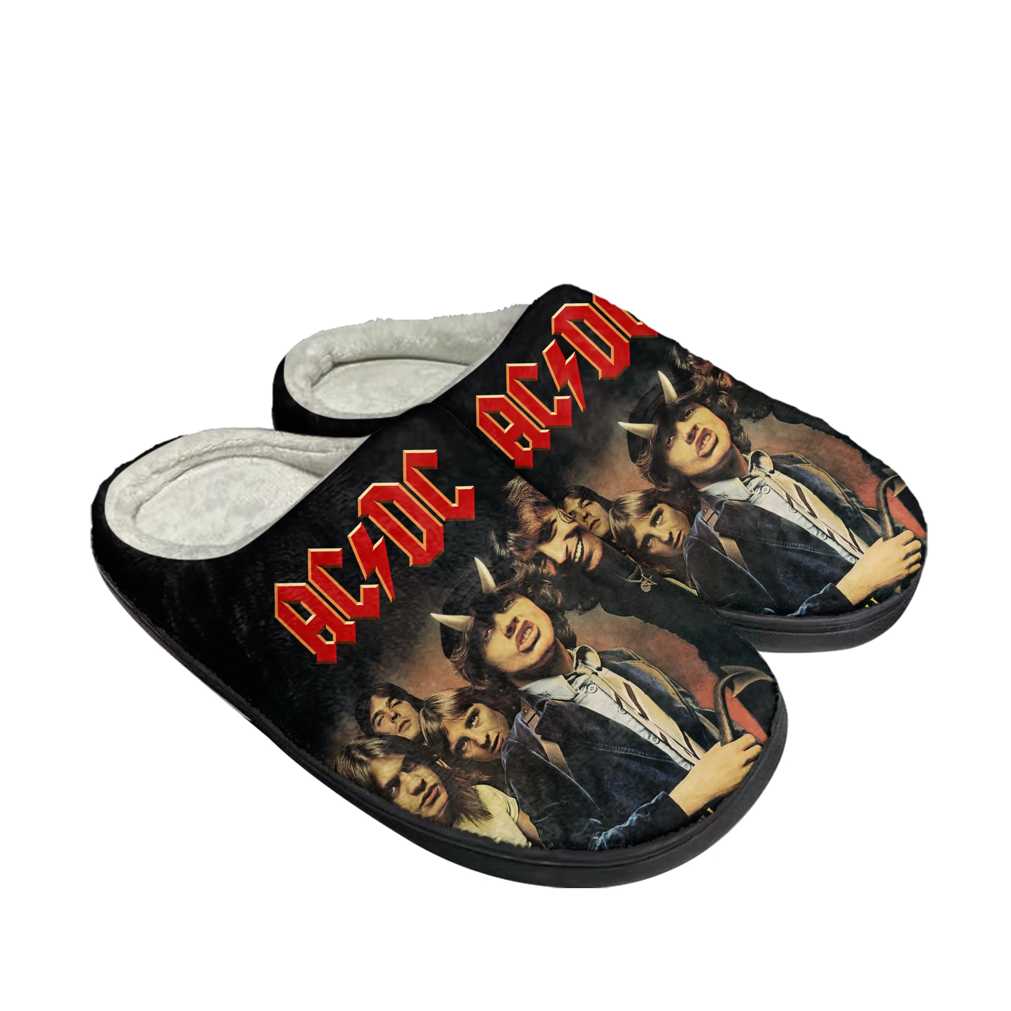 Men'S Shoes Dc - AC Rock Band Home Katoenen pantoffels