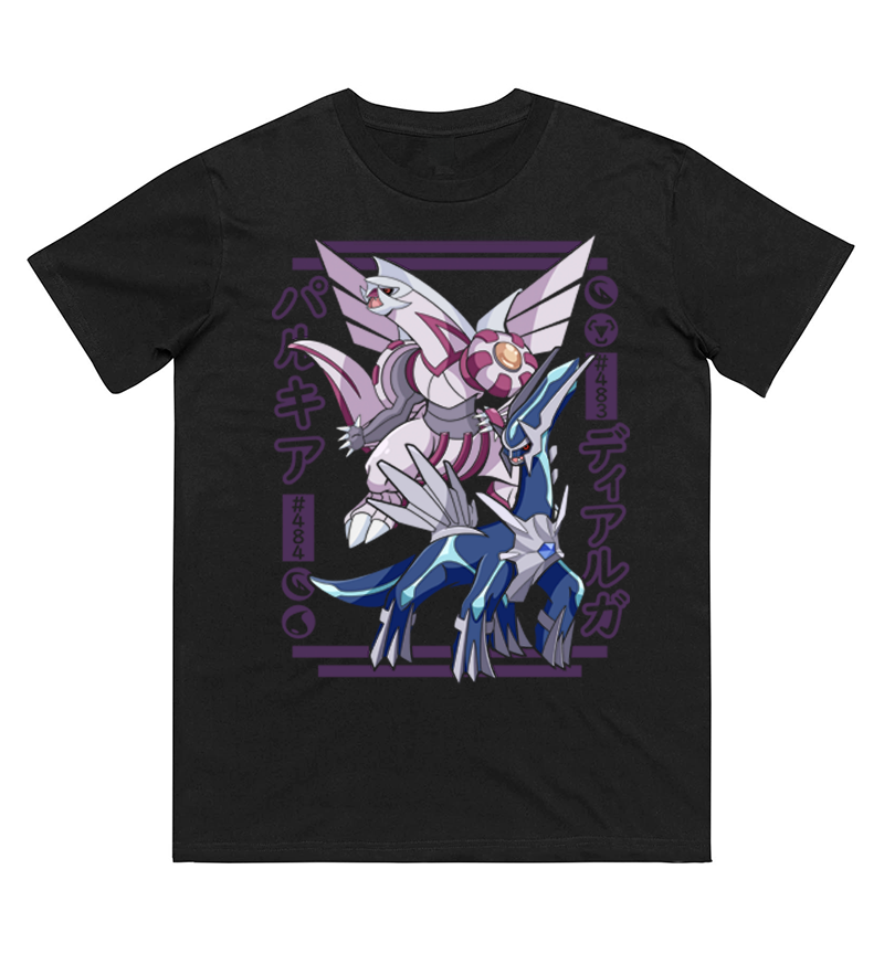 Men Shoes Japan - Pokémon Palkia Dialga bedrukt puur katoenen