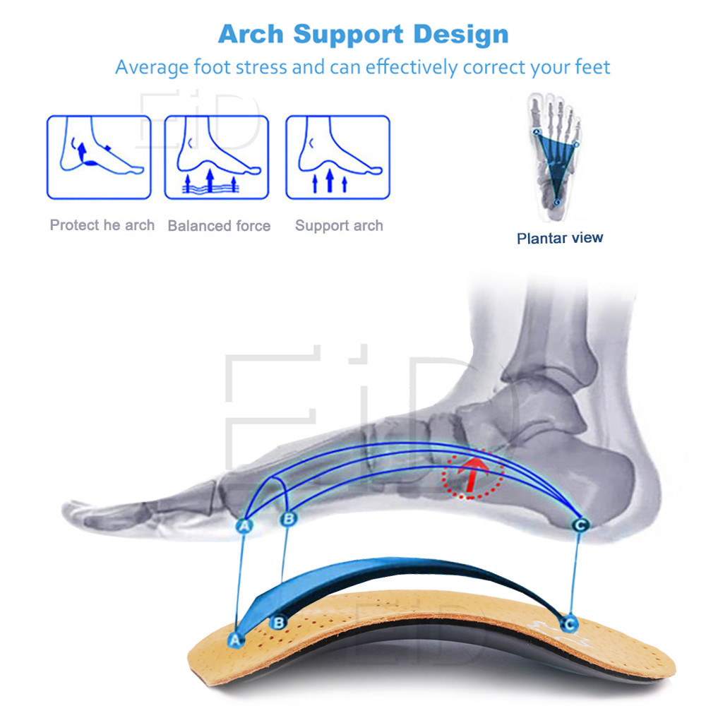 Lederen Orthopedische Inlegzol - Men Shoes Eid recensie en prijs