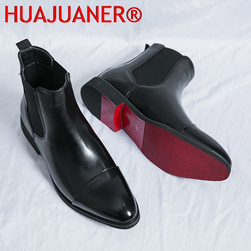 Zwarte Chelsea-laarzen voor he - Men'S Shoes Hey Dude recensie en prijs