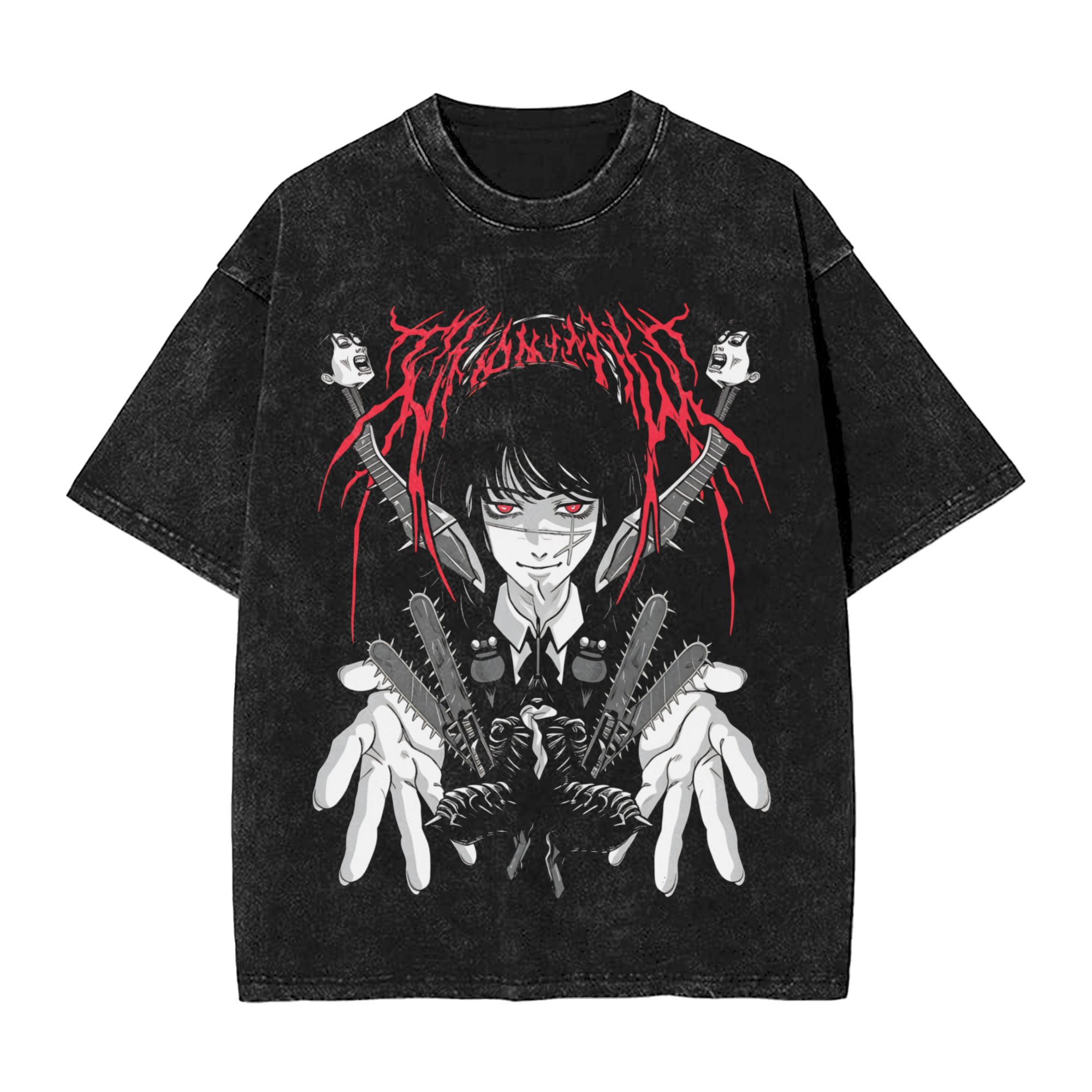 Anime Chainsaw Man Yoru T-shir - Men Shoes Japan recensie en prijs